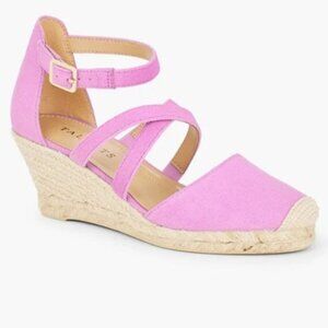 Talbots Lavender Espadrille Flats